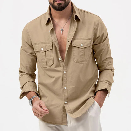Sergio | Timeless Dual-Pocket Shirt