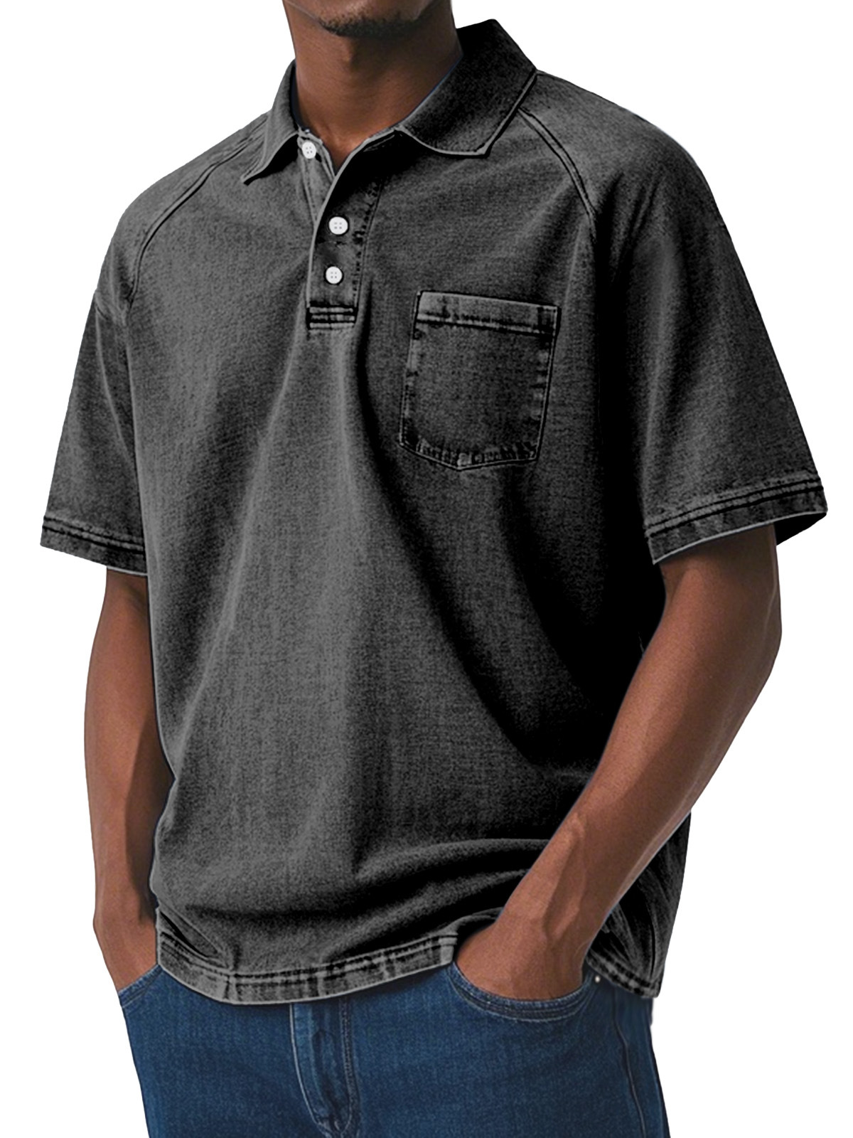 Sabbioneta | Street Comfort Henley Shirt