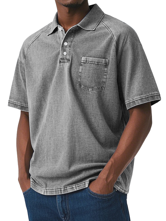 Sabbioneta | Street Comfort Henley Shirt