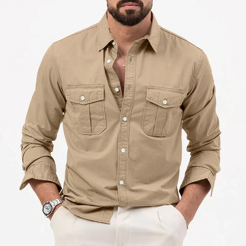 Sergio | Timeless Dual-Pocket Shirt