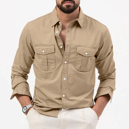 Sergio | Timeless Dual-Pocket Shirt