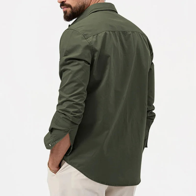 Sergio | Timeless Dual-Pocket Shirt