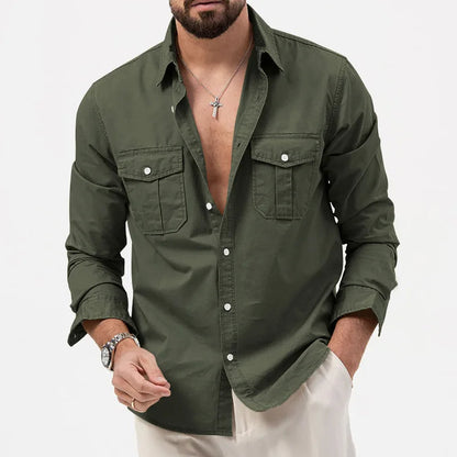 Sergio | Timeless Dual-Pocket Shirt