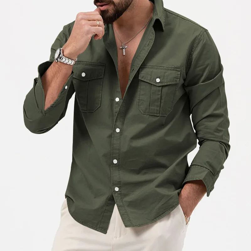 Sergio | Timeless Dual-Pocket Shirt
