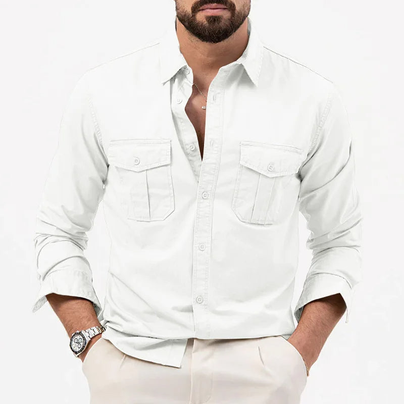 Sergio | Timeless Dual-Pocket Shirt