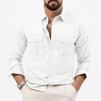 Sergio | Timeless Dual-Pocket Shirt